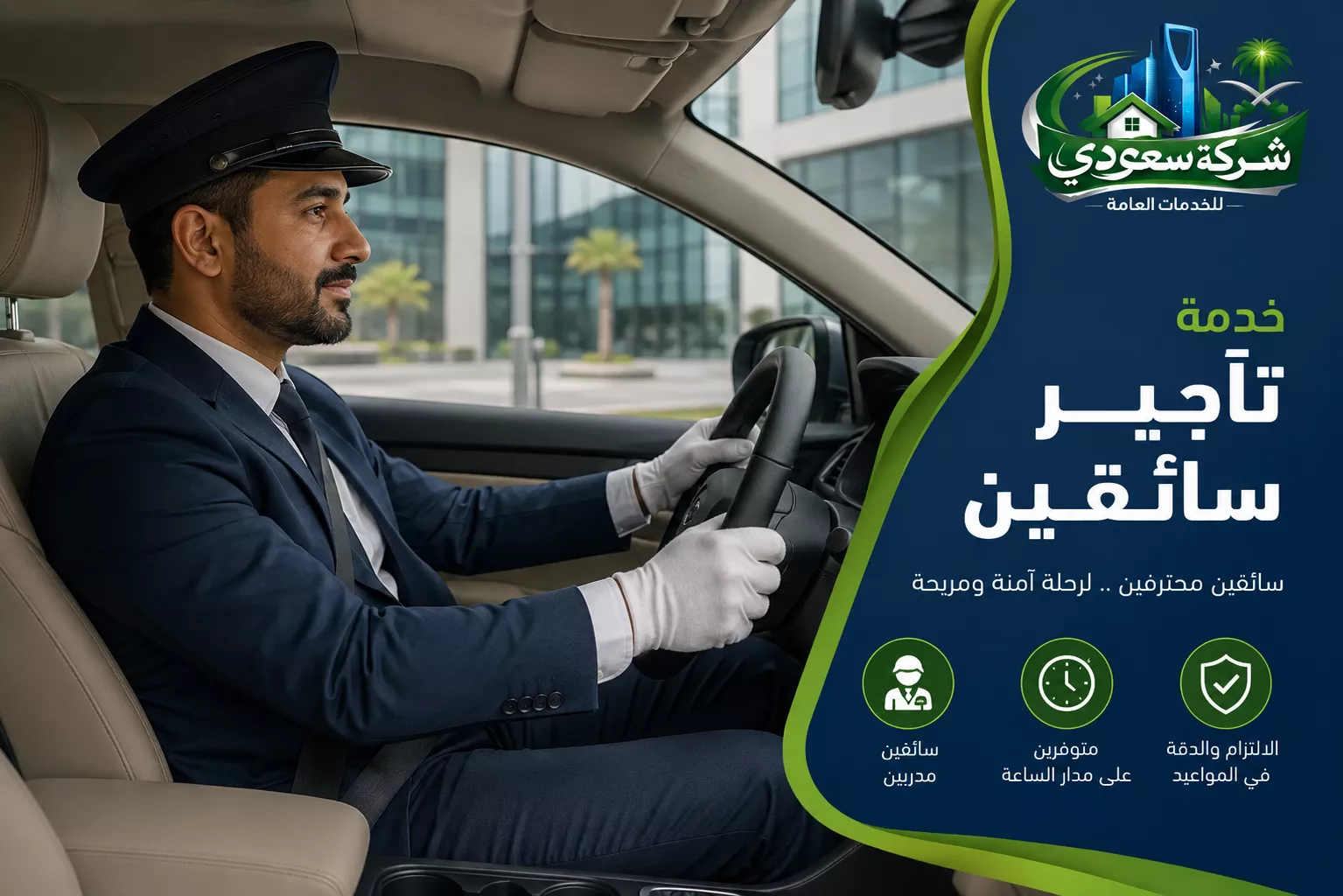 خدمات تأجير سائقين
